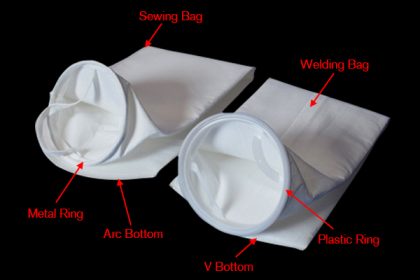 PE PET Polyester filter bag for liquid filtation