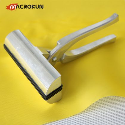 Screen printing mesh stretching clamp