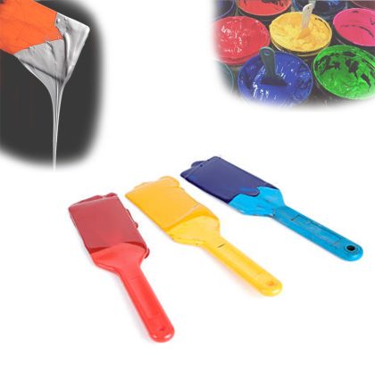 Plastic ink knife/spatulas