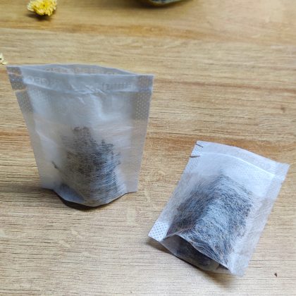 Biodegradable PLA Tea Bag With Drawstring