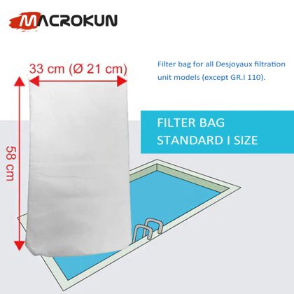 Desjoyaux filter bag replacements Pool Filter Pouches