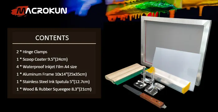 DIY Screen Printing Kit