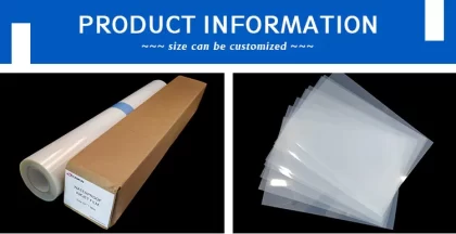 Waterproof Milky Inkjet Transparency Paper Film for Silk Screen Printing